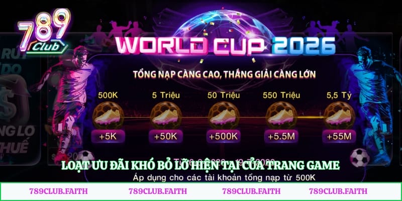 Loạt ưu đãi khó bỏ lỡ hiện tại của trang game