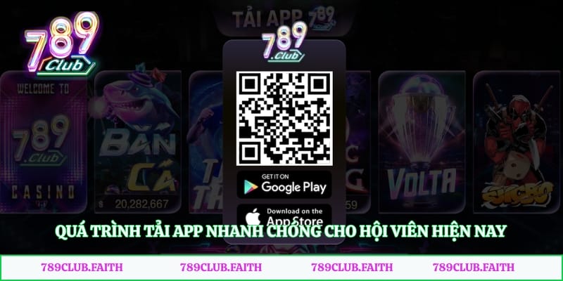 Quá trình tải app nhanh chóng cho hội viên hiện nay