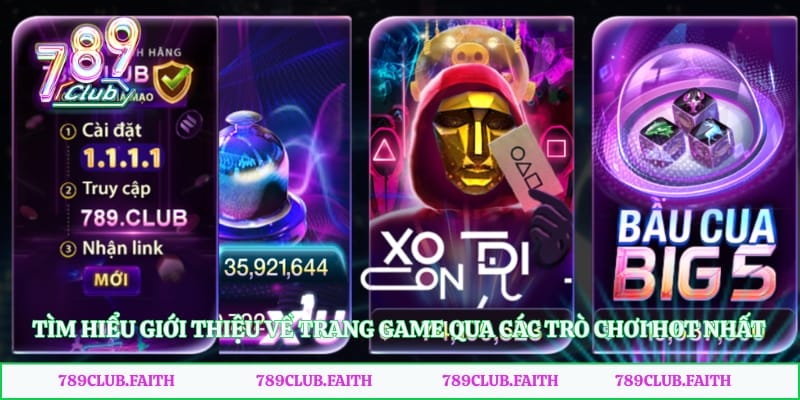 Tìm hiểu giới thiệu về trang game qua các trò chơi hot nhất